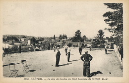 Creteil Jeu De Boules Petanque - Petanca