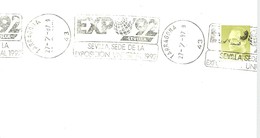 POSTMARKET ESPAÑA  TARRAGONA - 1992 – Sevilla (Spanje)