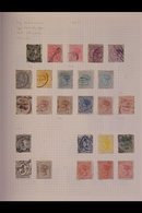 OLD-TIME BRITISH COMMONWEALTH COLLECTION  Peppered With Better Stamps Or Sets, Housed In Seven Albums And On A Thick Pil - Otros & Sin Clasificación