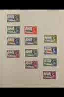BRITISH COMMONWEALTH - 1935 SILVER JUBILEE UNFINISHED PROJECT  A FINE MINT COLLECTION, Neatly Presented In An Album, An  - Autres & Non Classés