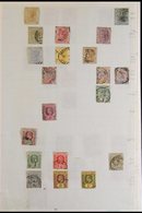 BRITISH COMMONWEALTH "S" COUNTRIES  1870s - 1980s ALL DIFFERENT USED COLLECTION Includes Sierra Leone QV To 1s, KGV To D - Andere & Zonder Classificatie