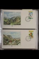 EUROPA  1986-1987 All Different Collection Of Illustrated Unaddressed CEPT First Day Covers Housed In A Special Album. V - Unclassified