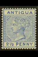 1884 VARIETY  2½d Ultramarine, Wmk Crown CA, Variety "Large 2 In ½ With Slanting Foot" - (Type B), SG 27a, Fine Mint. Fo - Other & Unclassified