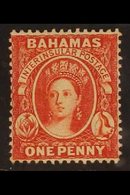 1863-77  1d Scarlet-vermilion, Wmk Crown CC REVERSED, Perf.14, SG 33x, Never Hinged Mint, BP Basel Certificate Accompani - Altri & Non Classificati