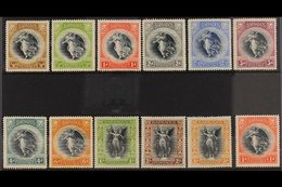 1920  Victory Set Complete, SG 201/12, Very Fine Mint With Vibrant Colours. (12 Stamps) For More Images, Please Visit Ht - Barbados (...-1966)
