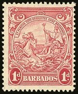 1938  1d Scarlet, Badge Of The Colony, Perf 13½ X 13, SG 249, Fresh Mint. Scarce Stamp. For More Images, Please Visit Ht - Barbades (...-1966)