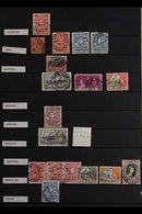 POSTMARKS  Small Range Form 20 Different Offices, All C.d.s. Types On Issues To 1960s, Incl. Some Uncommon Offices Such  - Autres & Non Classés