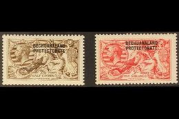 1913-24  Waterlow "Seahorse" Overprinted Set, SG 83/84, Very Fine Mint For More Images, Please Visit Http://www.sandafay - Sonstige & Ohne Zuordnung