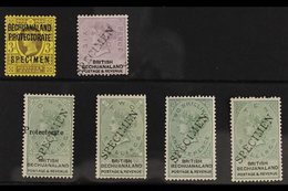 SPECIMENS  Mint Selection Incl 1888 6d To 2s 6d And 10s, 1897 3d. Fine To Very Fine (6 Stamps) For More Images, Please V - Otros & Sin Clasificación