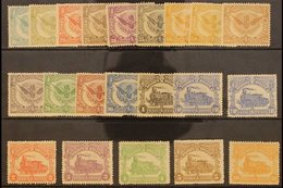 RAILWAY PARCELS  1915-19 Complete Set, SG P196/P216 Or COB TR58/TR78, Fine Mint. (21 Stamps) For More Images, Please Vis - Other & Unclassified