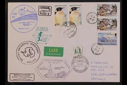 HALLEY BAY  1976-2000 COVERS COLLECTION. A Delightful, All Different Collection Of Halley & Halley Bay Cancelled Covers  - Other & Unclassified