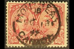 1897  $1 Lake Jubilee Issue, SG 136, Good Used With MONTREAL C.d.s. Postmark. For More Images, Please Visit Http://www.s - Other & Unclassified