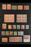 SCADTA  1921-1930 Mint And Used Collection. With 1921 Range To 2p And 3p Used; 1923 2p And 3p Mint Blocks Of Four; 1923  - Colombie