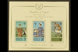 1963  Scout Movement Miniature Sheet, SG MS231a, Fine Never Hinged Mint. For More Images, Please Visit Http://www.sandaf - Other & Unclassified