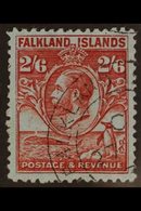 1929  2s 6d "Whale And Penguins", SG 123, Very Fine Used. For More Images, Please Visit Http://www.sandafayre.com/itemde - Falkland