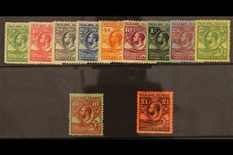 1929  Whale And Penguin Set Complete, SG 116/126, Very Fine Mint. (11 Stamps) For More Images, Please Visit Http://www.s - Falklandeilanden