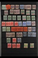 1903 - 1970's INTERESTING STOCK BOOK  With Very Fine Mint & Used Ranges, Often With Some Duplication, The First Page Of  - Fidschi-Inseln (...-1970)