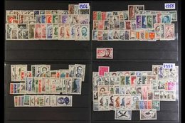 1955-1969 COMPREHENSIVE FINE MINT & NHM COLLECTION  On Stock Cards, All Different, Virtually COMPLETE For The Period, 19 - Andere & Zonder Classificatie