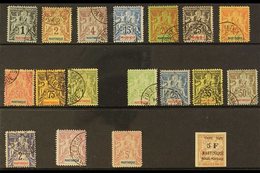 MARTINIQUE  FORGERIES. 1892-1903. Includes 1892 Used "Peace & Commerce" Range With Most Values To 1f, 1899-1906 Range Wi - Altri & Non Classificati