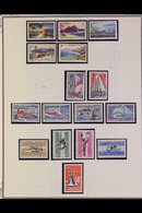 POLYNESIA  1960-1985 A Beautiful, NEVER HINGED MINT "POSTAL ISSUES" COLLECTION Presented In Mounts On Album Pages. Mainl - Andere & Zonder Classificatie