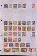 TUNISIA  1888-1955 All Different Fine Used Collection Displayed On Pages, Includes 1888 (small Figures) 1c, 2c, 5c, 15c, - Altri & Non Classificati