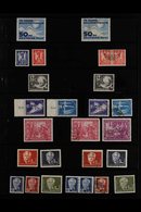1949-1958 ATTRACTIVE COLLECTION  On Stock Pages, Usually Both Fine Mint (mostly Never Hinged) And Fine Used Examples, In - Altri & Non Classificati