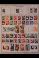 SAAR  1920-1959 ALL DIFFERENT Mint & Used Collection Presented On Printed Pages Providing A Useful Representation Of The - Sonstige & Ohne Zuordnung