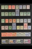 1912-35 OLD TIME MINT KGV SELECTION.  A Chiefly ALL DIFFERENT Selection Presented On A Stock Page That Includes 1912-24  - Gibraltar