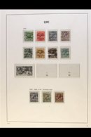 1922-3  GB OVERPRINTS Used Collection On Hingeless Leaves, Incl. 1922 (Feb-July) Dollard Set (SG 1/9, 10d Is Mint), Plus - Autres & Non Classés