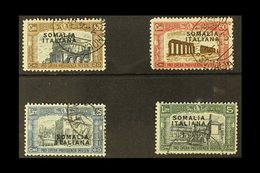 SOMALIA  1927 First National Defence Complete Set (Sass S. 21, SG 104/07), Fine Used. (4 Stamps) For More Images, Please - Other & Unclassified