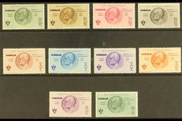 SOMALIA  1934 Air Rome - Mogadishu Flight Complete Set (Sassone 7/16, SG 199/208), never Hinged Mint, Fresh & Attractive - Autres & Non Classés