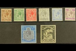 1921-22  Complete Set, SG 97/104, Mint. (8 Stamps) For More Images, Please Visit Http://www.sandafayre.com/itemdetails.a - Malte (...-1964)