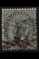 1887  2c On 13c Slate, SG 117, Fine Used. For More Images, Please Visit Http://www.sandafayre.com/itemdetails.aspx?s=650 - Mauritius (...-1967)