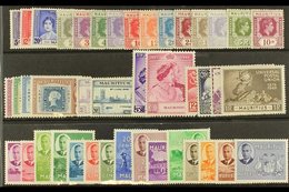 1937-52 COMPLETE KGVI MINT COLLECTION  A Complete "Basic" Very Fine Mint Collection From The 1937 Coronation To The 1950 - Mauricio (...-1967)