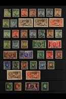 FRENCH CURRENCY  1917- 1937 FINE USED Complete Basic Run, SG 191/230, Including 1924 3f On 2s6d Additional Listed Shade. - Sonstige & Ohne Zuordnung