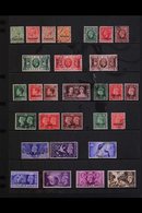 TANGIER  1927-57. ALL DIFFERENT USED COLLECTION Presented On Stock Pages. Includes A Complete Run Of KGV & KEVIII (SG 23 - Andere & Zonder Classificatie