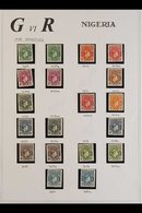 1937-51 MINT AND USED COLLECTION  Of King George VI Issues On Pages, Includes 1938-51 Definitives With All Values To 5s  - Nigeria (...-1960)