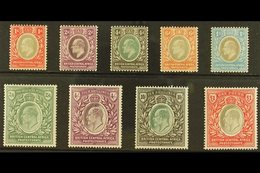 1903  Ed VII Set To £1 Complete, SG 59/66, Very Fine And Fresh Mint. Scarce Set. (9 Stamps) For More Images, Please Visi - Nyassaland (1907-1953)
