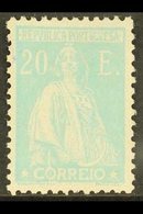 1924  20E Turquoise Blue "Ceres", Perf 12 X 11½, SG 577, Michel & Afinsa 298, Fine Mint. For More Images, Please Visit H - Otros & Sin Clasificación