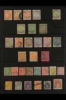 1896-1912 ALL DIFFERENT USED COLLECTION.  An Attractive Collection Presented On Stock Pages That Includes 1896-97 Die I  - Other & Unclassified