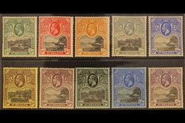 1912-16  Definitives Complete Set, SG 72/81, Very Fine Mint. Fresh And Attractive! (10 Stamps) For More Images, Please V - Isla Sta Helena