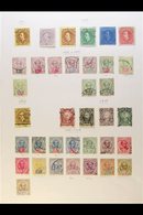 1871-1932 FINE USED COLLECTION  On Pages. Note 1875 Complete Set, 1888-97 Range To 32c And 50c, 1895 Set, 1899-1908 Set  - Sarawak (...-1963)