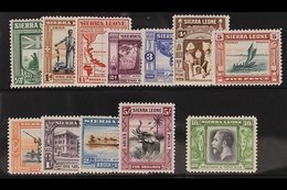 1933  Centenary Of Abolition Of Slavery Set To 10s, SG 168/179, Very Fine Mint. (12 Stamps) For More Images, Please Visi - Sierra Leone (...-1960)