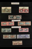 1937-52 COMPLETE VFU COLLECTION.  A Complete, Fine Used Collection That Stretches From The 1937 "Mail Train" Issue To Th - Africa Del Sud-Ovest (1923-1990)