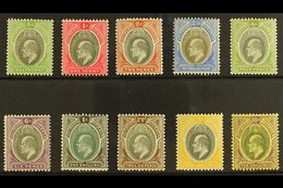 1903-04  Watermark CA Definitive Set To 10s, SG 10/19, Fine Mint (10 Stamps) For More Images, Please Visit Http://www.sa - Nigeria (...-1960)