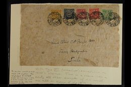 1933 - 60  1930s Period Large Part Outer Wrapper Addressed To Lt Col CA Boyle, Army Headquarters, Simla And Franked With - Tíbet