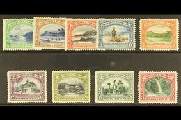 1935-37  Complete Pictorial Set, SG 230/238, Very Fine Mint. (9 Stamps) For More Images, Please Visit Http://www.sandafa - Trindad & Tobago (...-1961)