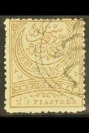 1886  25pi Pale Grey Brown, SG 112, Very Fine Used. For More Images, Please Visit Http://www.sandafayre.com/itemdetails. - Altri & Non Classificati