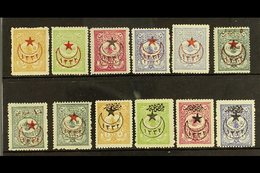 1916  Ovpts On 1901 Foreign Set, Mi 412/23 A, SG 675/82, 735/8, Fine Mint (12 Stamps). For More Images, Please Visit Htt - Autres & Non Classés