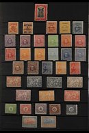 1911-1929 COMPREHENSIVE FINE MINT  On Stock Pages, All Different, Highly Complete For The Period, Includes 1912-15 Set W - Uruguay